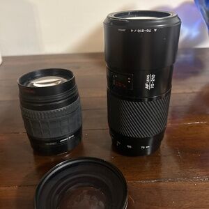 Camera lens bundle